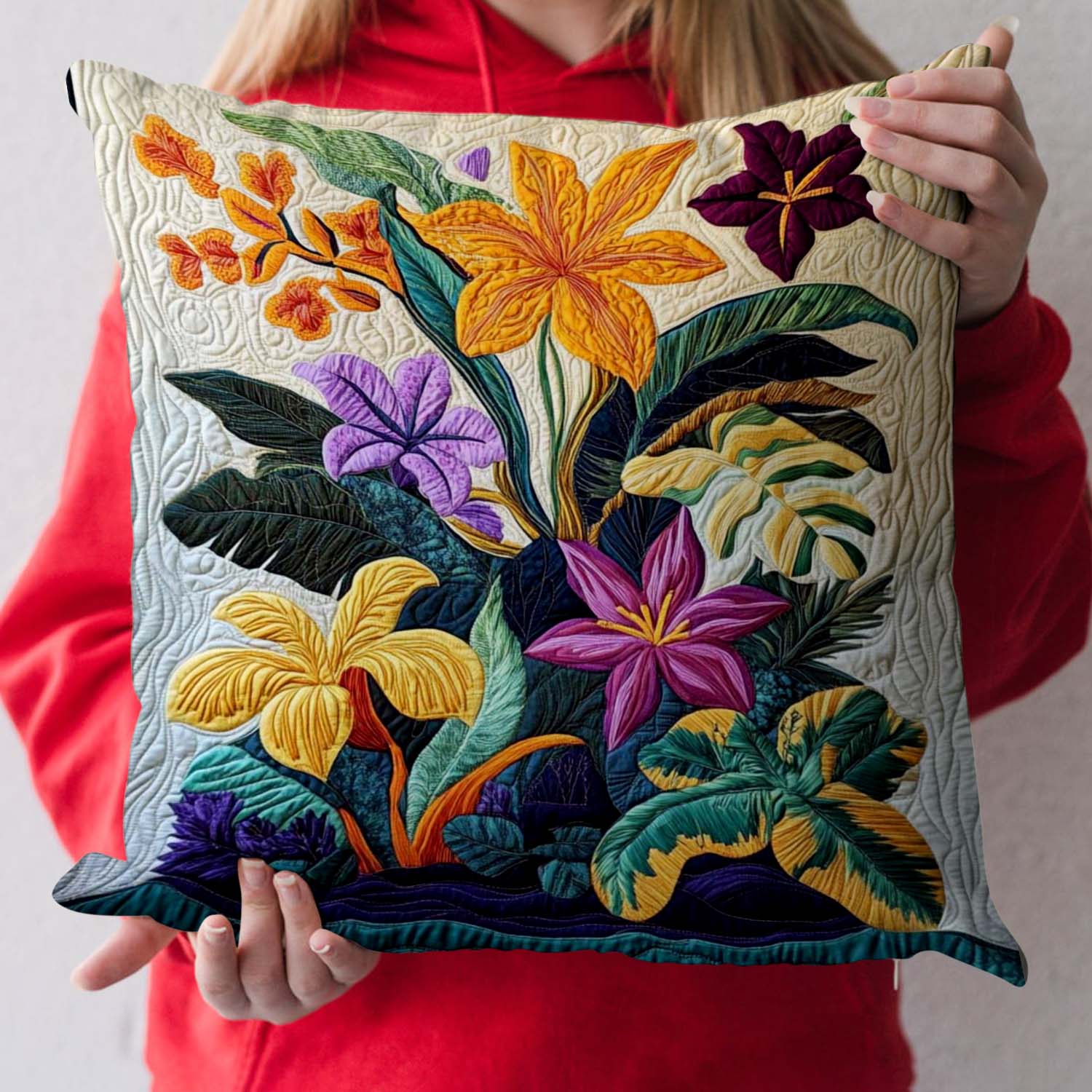 Cottage Patch Bliss Quilted Pillow Case NCU0NNT2707