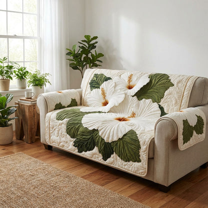 Tropical Bloom Quilted Sofa Cover NCU0DK12126