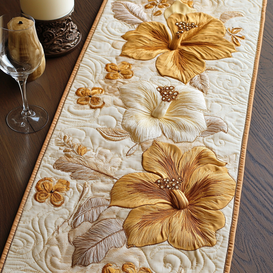 Tropical Bloom Quilted Table Runner NCU0VH4901