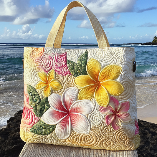 Tropical Blush Quilted Tote Bag NCU0VL2754