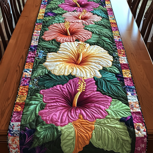 Tropical Charm Quilted Table Runner NCU0DK5908