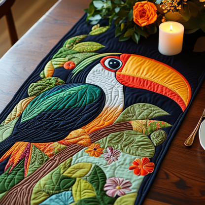 Tropical Charm Quilted Table Runner NCU0VH5272