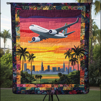 Tropical Departure Quilted Blanket NCU0NT3673