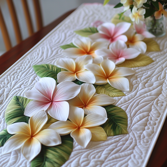 Tropical Elegance Quilted Table Runner NCU0VL2004
