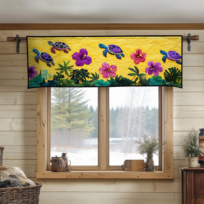 Tropical Escape Quilted Valance NCU0NT4479