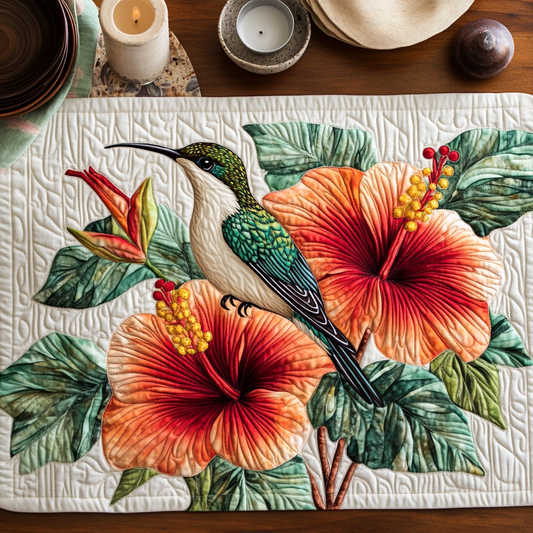 Tropical Flutter Quilted Place Mat NCU0VH5179