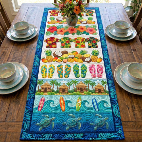 Tropical Memories Quilted Table Runner NCU0NT12507