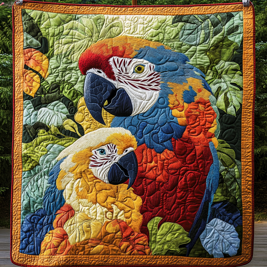 Tropical Plume Quilted Blanket NCU0DK4636