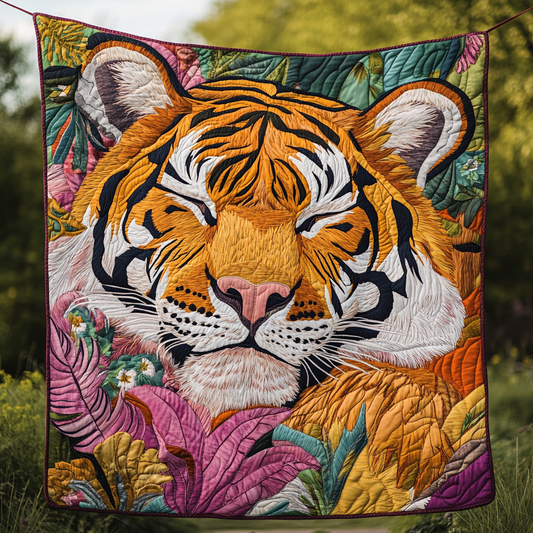 Tropical Roar Quilted Blanket NCU0DV4193
