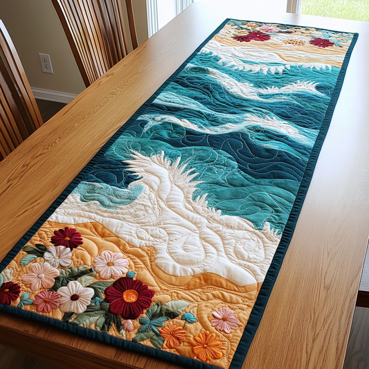 Tropical Tides Quilted Table Runner NCU0DK5335