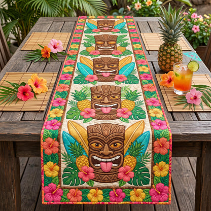 Tropical Tiki Quilted Table Runner NCU0TD2712