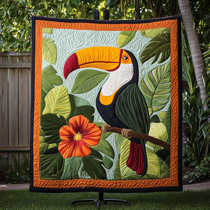 Tropical Toucan Quilted Blanket NCU0DK4202