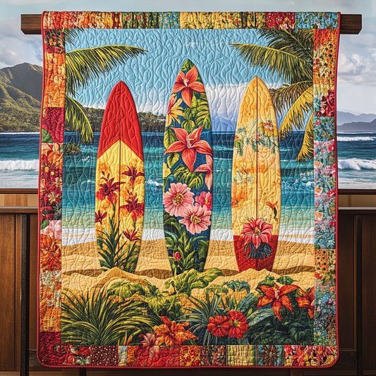 Tropical Trio Quilted Blanket NCU0VL2700