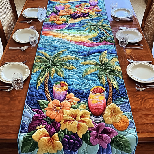 Tropical Vibes Quilted Table Runner NCU0VH5057