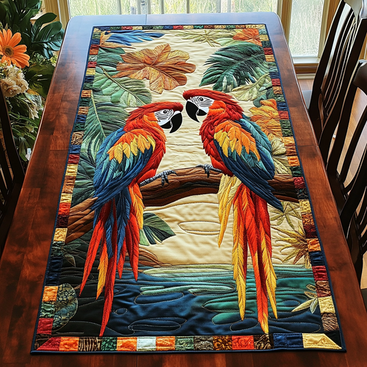 Tropical Wings Quilted Table Runner NCU0VL1880
