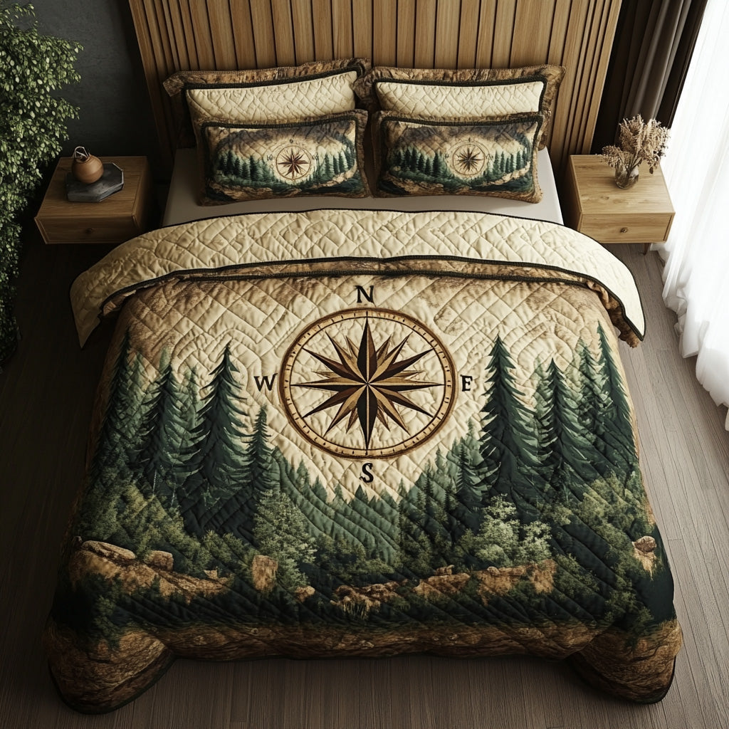 True North 3-Piece Quilted Bedding Set NCU0DV7310