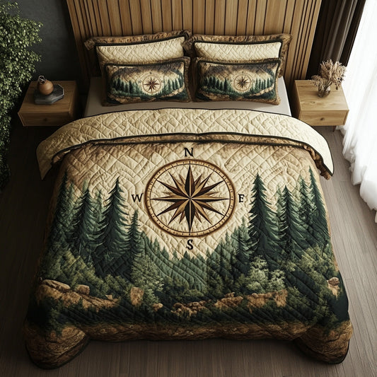 True North 3-Piece Quilted Bedding Set NCU0DV7310