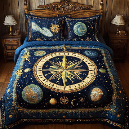 True North Treasure 3-Piece Quilted Bedding Set NCU0PT3379