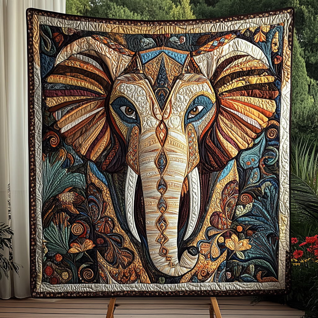 Trunk Treasures Quilted Blanket NCU0DK3391