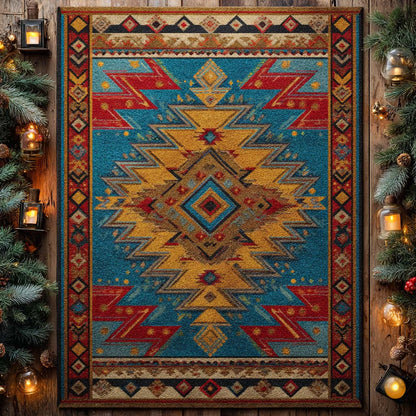 Turquoise Mesa Radiance Area Rug NCU0XD1852