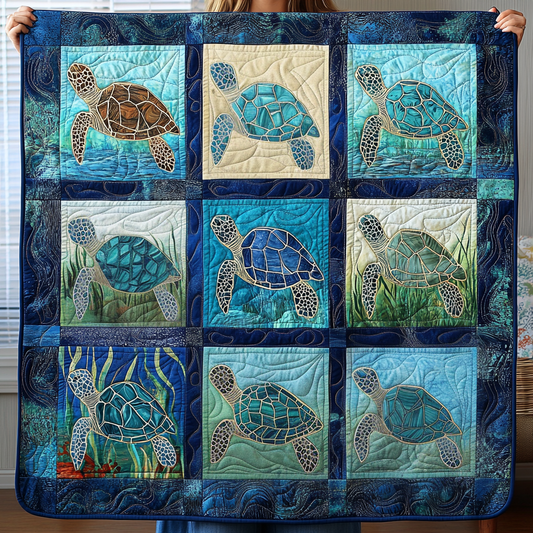 Turtle Bay Comfort Quilted Blanket NCU0TL1117