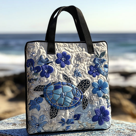 Turtle Dream Quilted Tote Bag NCU0DV6803