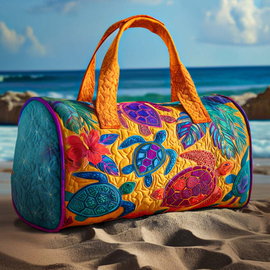 Turtle Fiesta Quilted Duffle Bag NCU0NT10031