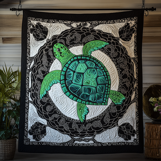 Turtle Island Quilted Blanket NCU0DK8776