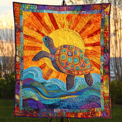 Turtle Tide Quilted Blanket NCU0DK4132