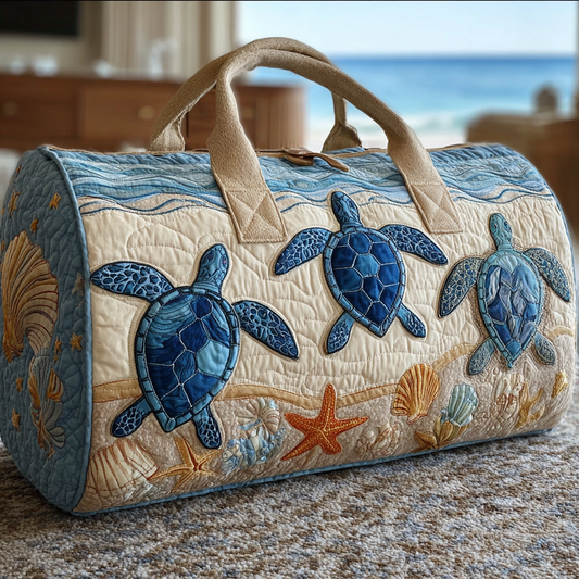 Turtle Wave Quilted Duffle Bag NCU0DK9813