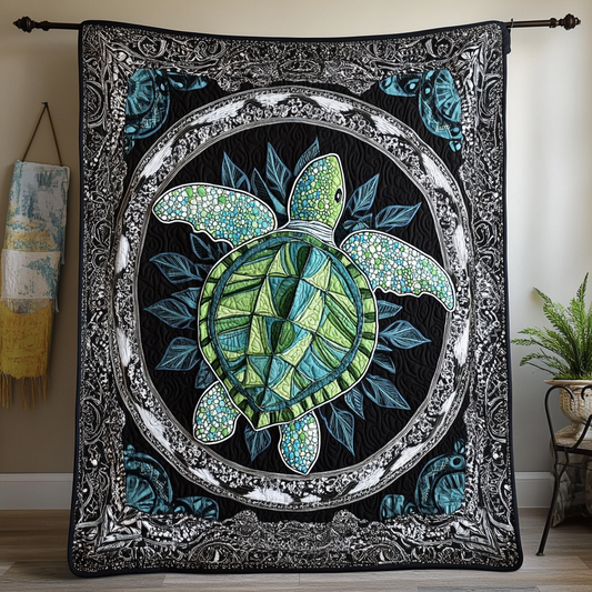 Turtle Waves Quilted Blanket NCU0DK8775