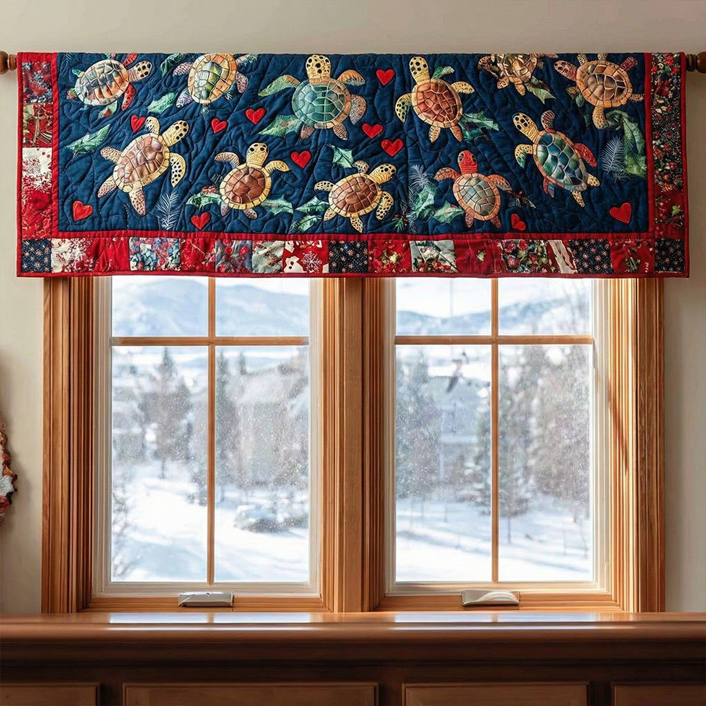 Turtles Joy Quilted Valance NCU0NT2112