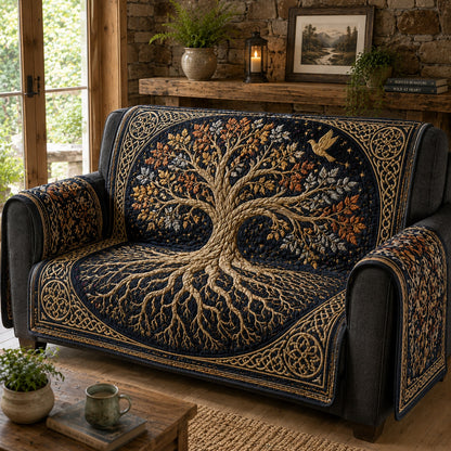 Twilight Ascendant Flight Quilted Sofa Cover NCU0VL3852