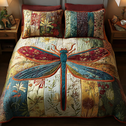 Twilight Drift 3-Piece Quilted Bedding Set NCU0VH5841