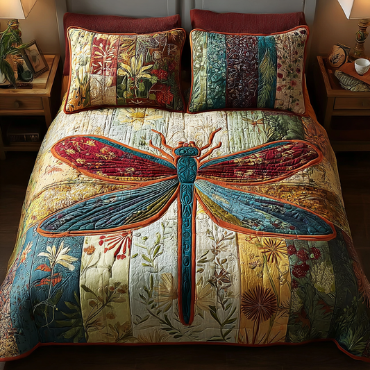 Twilight Drift 3-Piece Quilted Bedding Set NCU0VH5841