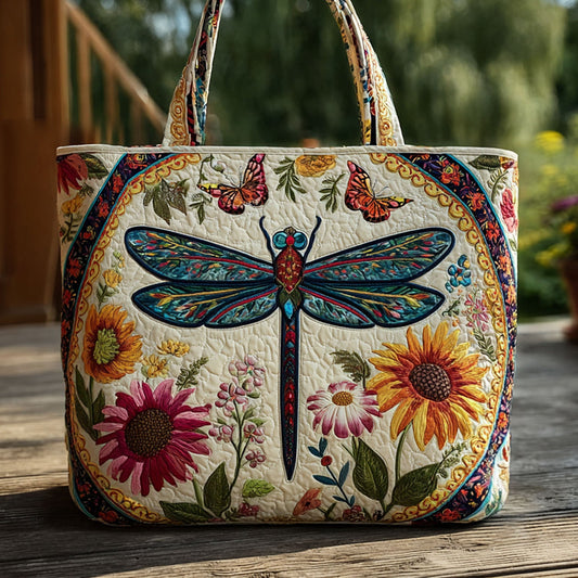 Twilight Drift Quilted Tote Bag NCU0PT8437