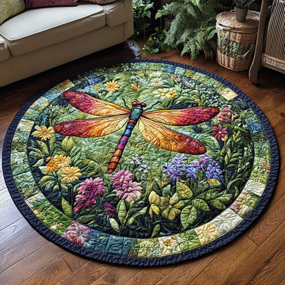 Twilight Flight Quilted Round Mat NCU0DV7486
