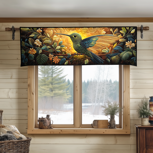 Twilight Flutter Quilted Valance NCU0DK4079