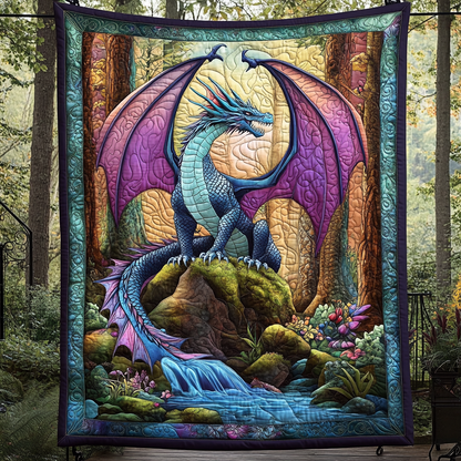 Dragon Quilted Blanket NCU0VT31