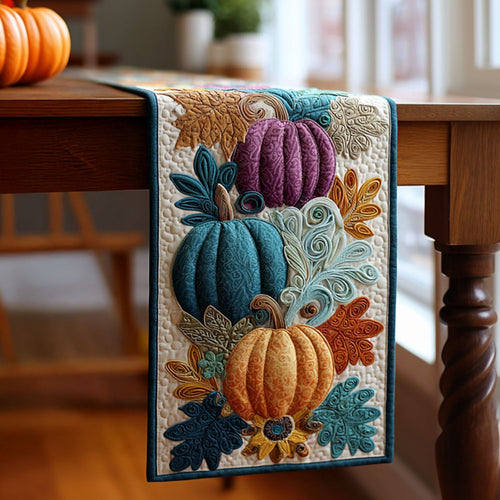 Twilight Harvest Quilted Table Runner NCU0PT8286