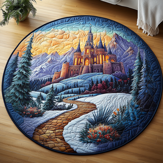 Twilight Haven Quilted Round Mat NCU0DV4046