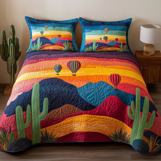 Twilight Lift 3-Piece Quilted Bedding Set NCU0VL2258