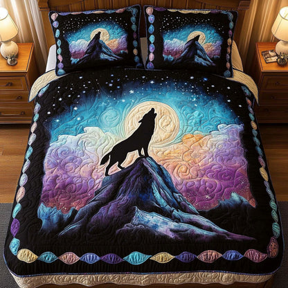 Twilight Peak 3-Piece Quilted Bedding Set NCU0NT3855