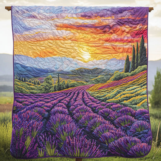 Twilight Serenity Quilted Blanket NCU0NT6750