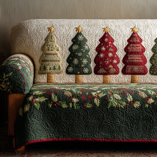 Twilight Trees Quilted Sofa Cover NCU0DK10809