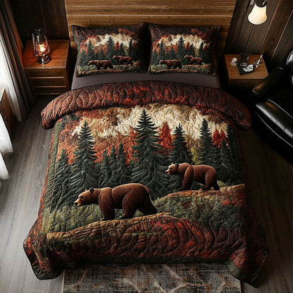 Twilight Trek 3-Piece Quilted Bedding Set NCU0PT8400