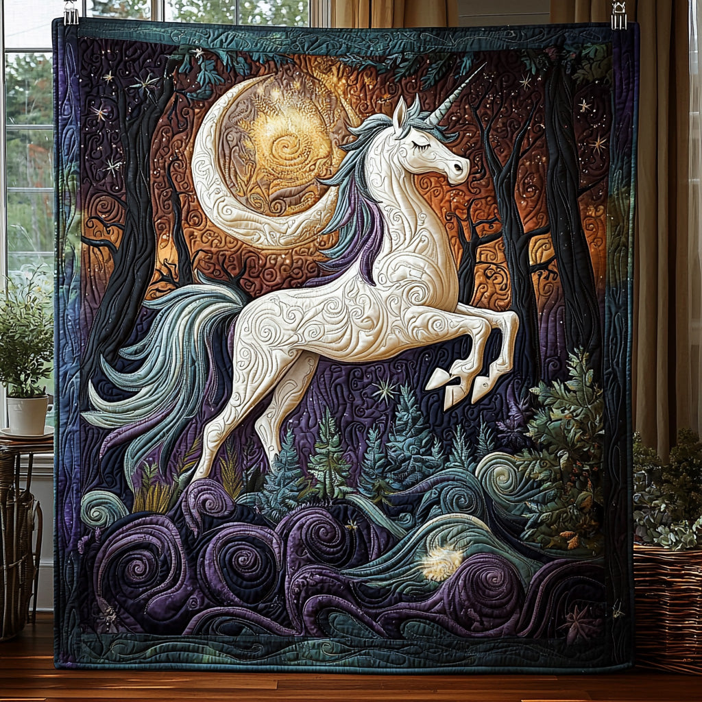 Twilight Unicorn Quilted Blanket NCU0DV6503