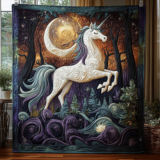 Twilight Unicorn Quilted Blanket NCU0DV6503