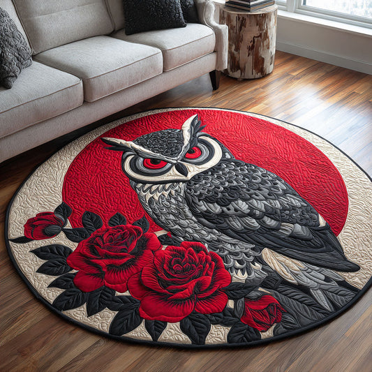 Twilight Watcher Quilted Round Mat NCU0TD389
