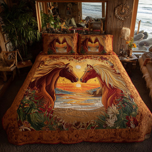 Twilight Wild Embrace 3-Piece Quilted Bedding Set NCU0PT11049